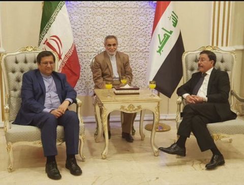 جزییاتی از دیدار رییس کل بانک‌ مرکزی ایران و عراق در بغداد