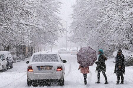 بارش باران و برف در بیش از ۱۲ استان کشور طی امروز و فردا/ بارش برف در تهران از فردا