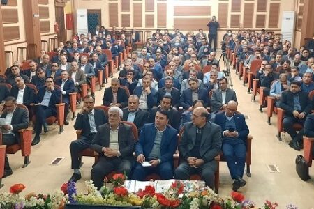 دیدار دکتر آیت‌اله ابراهیمی با مدیران و رؤسای شعب بانک سپه استان مازندران