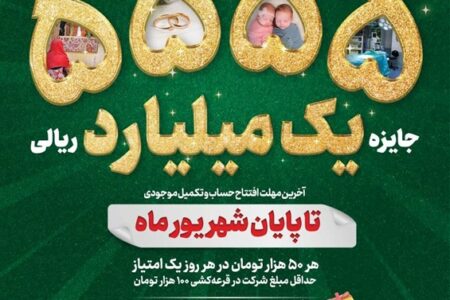 جشنواره قرعه‌کشی حساب‌های قرض‌الحسنه پس‌ انداز بانک سپه تا پایان شهریورماه تمدید شد