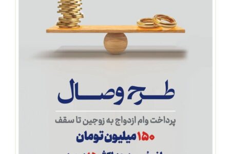 بانک توسعه تعاون از طرح تسهیلاتی «وصال» ویژه زوج‌های جوان رونمایی کرد