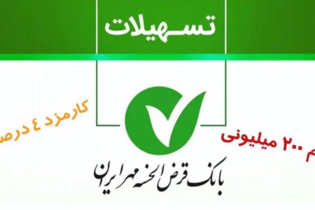 شرایط استثنایی وام ۲۰۰ میلیون تومانی بانک مهر با کارمزد ۴ درصد + مبلغ اقساط