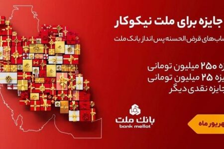 ۳۱ شهریور، آخرین مهلت شرکت در جشنواره حساب های قرض الحسنه پس انداز بانک ملت