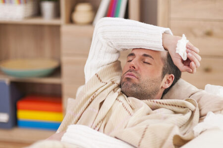 ۱۲ روش طلایی برای درمان سریع آنفلوانزا در خانه