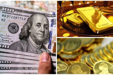 قیمت دلار، طلا و سکه نوزدهم خرداد ۱۴۰۵