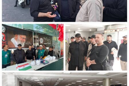 بازدید میدانی عضو هیأت مدیره بانک سپه از موکب‌های خدمت‌رسان به زائران
